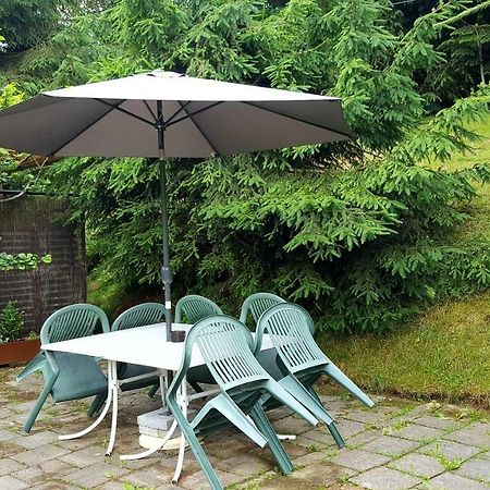 Pension Waldfrieden Wolkenstein Buitenkant foto
