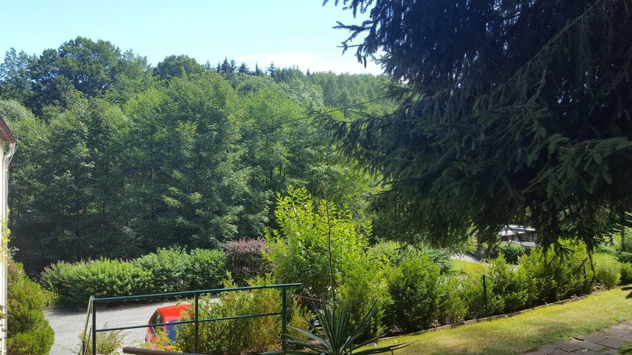 Pension Waldfrieden Wolkenstein Buitenkant foto